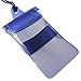Insten Waterproof Bag Case for Cell Phone/PDA - Retail Packaging - Blue
