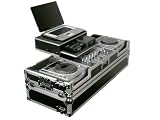 Odyssey FZGS19CDJW Flight Zone Glide Style Ata Dj Coffin With Wheels For A 19 Mixer And Two Large Format Cd Players Reviews