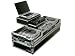 Odyssey FZGS19CDJW Flight Zone Glide Style Ata Dj Coffin With Wheels For A 19 Mixer And Two Large Format Cd Players