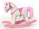 Rocking Horse Pink/White 66 cm