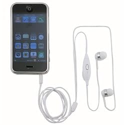 White Handsfree Stereo Headset Headphone Earphone with Built-in Microphone Remote for Apple iPod iTouch iPhone 2G 3G Zune MP3 Player PDA