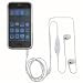 White Handsfree Stereo Headset Headphone Earphone with Built-in Microphone Remote for Apple iPod iTouch iPhone 2G 3G Zune MP3 Player PDA
