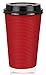 Golden Spoon Infinity 50 Pack 16 oz. Premium Hot Paper Cups with Lids - Ripple Insulated - No Sleeves Needed