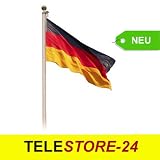 Fahnenmast 620cm mit Flagge 90 x 150cm