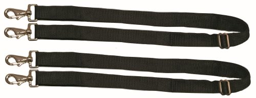 WeatherBeeta Elastic Leg Strap - 2 Snaps Pair