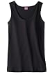 LAT - Ladies' Combed Ringspun 2x1 Rib Tank