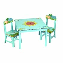 Hot Sale Guidecraft Safari Collection Table And Chairs Set