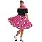 Girls' 50s Scarf and Dress Costume