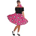Girls' 50s Scarf and Dress Costume