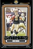 2007 Topps Draft Picks & Prospects #11 Drew Brees New Orleans Saints Football Card - Mint Condition - In Protective Display Case!