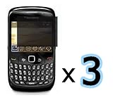 ***3PACK*** Privacy Screen Protector for Blackberry Curve 8520, 8530