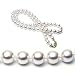 AAA Quality 18 Inch Round 6.5-7mm White Akoya SaltWater Cultured Pearl Necklace