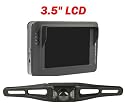 3.5" LCD Wireless Backup Camera System - Truck RV Rear view Camera + Color 3.5" LCD Monitor + Night Vision
