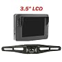 3.5" LCD Wireless Backup Camera System - Truck RV Rear view Camera + Color 3.5" LCD Monitor + Night Vision