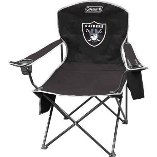 Coleman Oakland Raiders Cooler Quad Chair