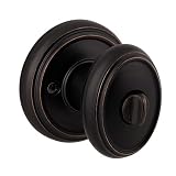 Baldwin 353CYK RDB 11P Carnaby Bed/Bath Knob, Venetian Bronze