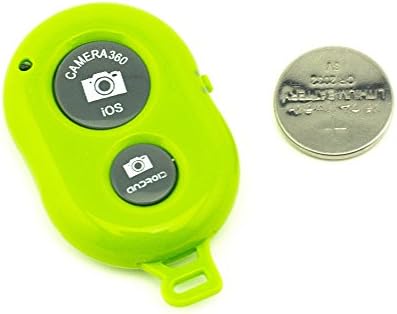 DVW Wireless Camera Bluetooth Self-timer Remote Shutter Controller For IOS Android Smartphone Tablet Iphone 5s 5c 5 4s Ipad 3 2 mini iPod Sony xperia Samsung Galaxy S2 S3 S4 S5 Note 1 2 3 GALAXY Tab 2 note8 10.1+ Note 1/2/3+ Nexus 4 5 7 DC449,color:Green