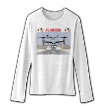  熱烈歓迎！オスプレイ リブクルーネック長袖Tシャツ