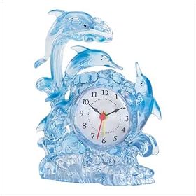 Dolphin Fantasy Clock