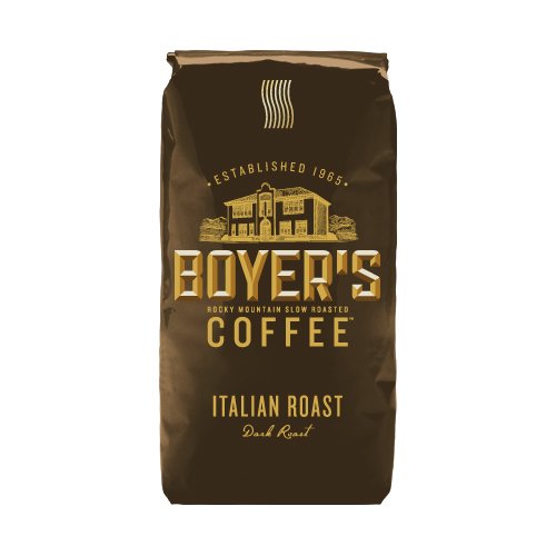Boyers Coffee Italian Roast, 12-Ounce Bags (Pack of 3)