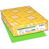 Neenah Astrobrights Premium Color Card Stock, 65 lb, 8.5 x 11 Inches, 250 Sheets, Martian Green