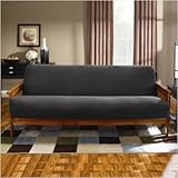 Jersey Knit Futon Cover Fabric: Blue
