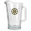 Boston Bruins NHL 60oz Glass Pitcher - Primary Logo by Great American Products