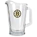 Boston Bruins NHL 60oz Glass Pitcher - Primary Logo by Great American Products