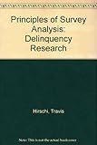 Principles of survey analysis