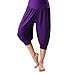 GOGO TEAM Womens Yoga Herem Pants Belly Dance Fitness Activewear Cropped Pants