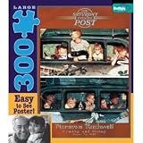 Coming and Going 300 pc Norman Rockwell Large Format Jigsaw Puzzle by Buffalo Games