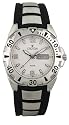 Croton Men's Silver-Tone White Dial Watch #CR307591BSGY