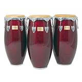 Tycoon Percussion 11.75 Inch Concerto Series Red Pearl Conga With Single Stand