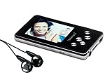 Intenso 3702450 Tragbarer MP3-/Video-Player 4 GB (2 Zoll, USB 2.0) schwarz/silber