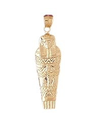 CleverEves 14K Gold Pendant Egyptian Themed 6 - Gram(s)