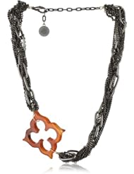 Gemma Redux Red Agate Jac Necklace