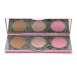 Mally Beauty Believable Bronzer Skin Warming Powder Trio, Sexy Golden Tan. 4 oz ( 11.4 g ) - B001EY9M5K