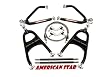 American Star TRX400EX, TRX400X +2, up 1 PRO X Chromoly Racing A-Arm, Brakeline and Tie Rod End Package