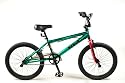 Krave - Concrete 2010 BMX Bike Green Alloy Wheels, Stunt Pegs