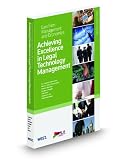 41cF%2B7bPAvL. SL160  Achieving Excellence in Legal Technology Management