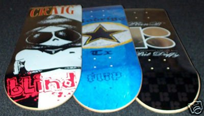 3 Blind Flip Plan B All 7.5 Skateboard Deck by blind