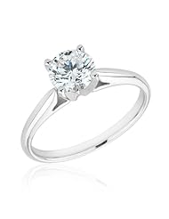 Certified Preferred Diamond Solitaire Ring 1ct