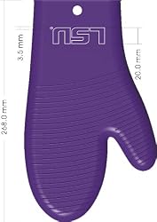 LSU Silicone Oven Mitts