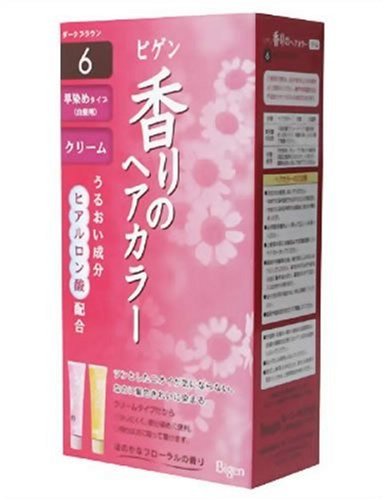 ビゲン 香りのヘアカラークリーム 6 (ダークブラウン)     [HTRC5]