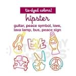 Pack of 24 HIPSTER Stretchy Shapes