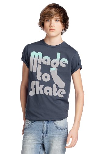 ESPRIT Jungen T-Shirt B08175, Gr. 140/146 (S), Blau (421 continental blue) Preisvergleich