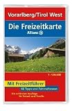 Die Allianz Freizeitkarte Vorarlberg - Tirol West 1:120 000 - Mairdumont