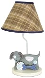 Sumersault Show Doggies Lamp with Shade, Brown