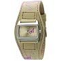 Spirit Girls Cream Butterfly Print Leather Analogue Watch With Matching Purse and Pendant
