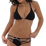 Body Jewelry Love Chain Crystal Rhinestone SeXy Club Wear